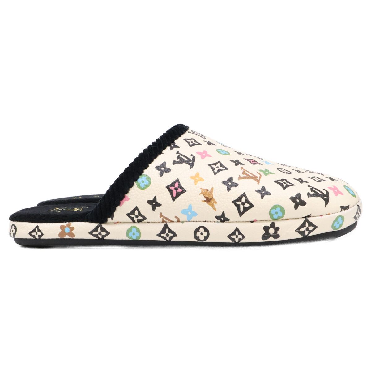 Louis Vuitton LV Palace Line Monogram Mules Slippers — view 4