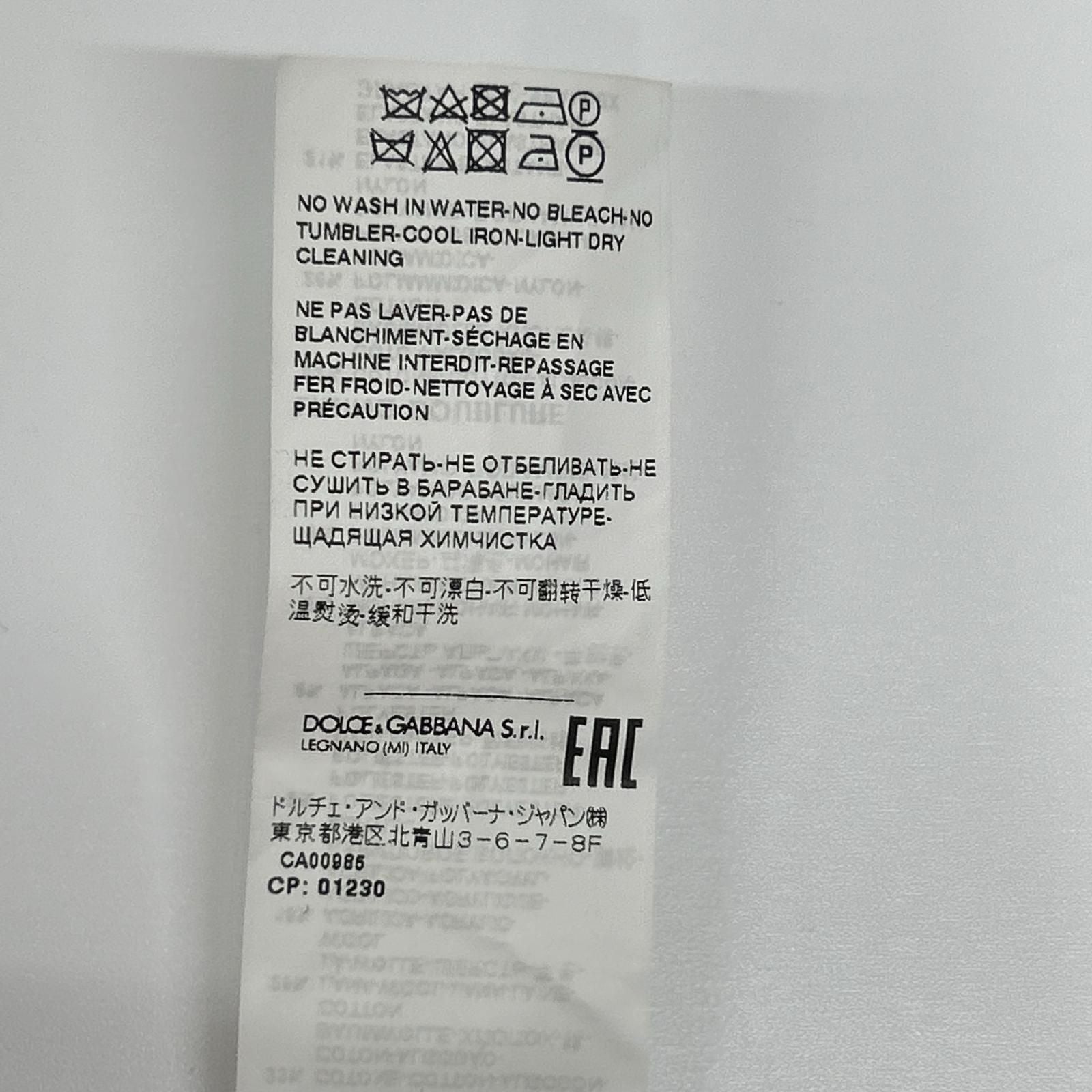 Dolce & Gabbana Black Button Tweed Dress 38 — view 5