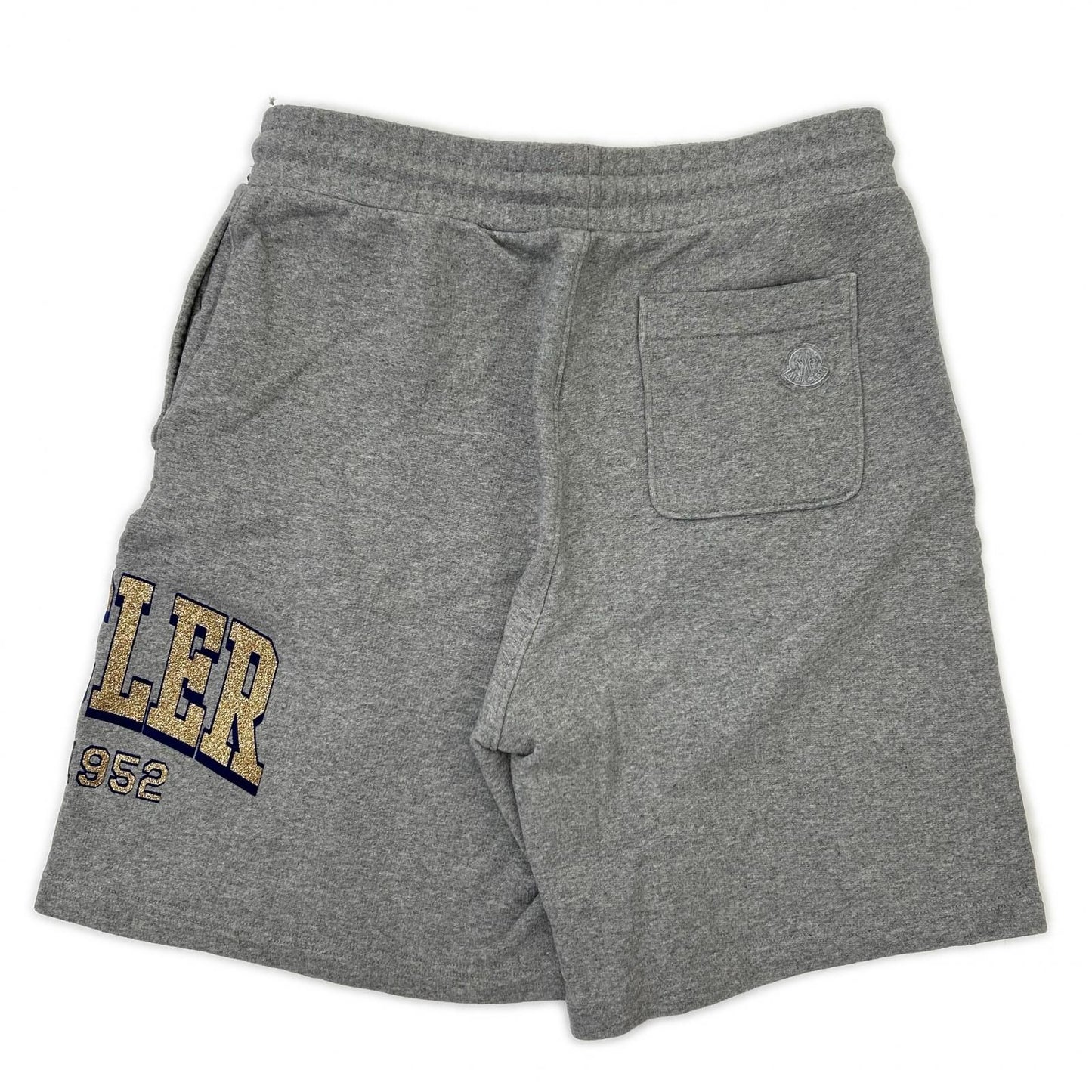 Moncler Silver Sweatshirt Shorts — view 2
