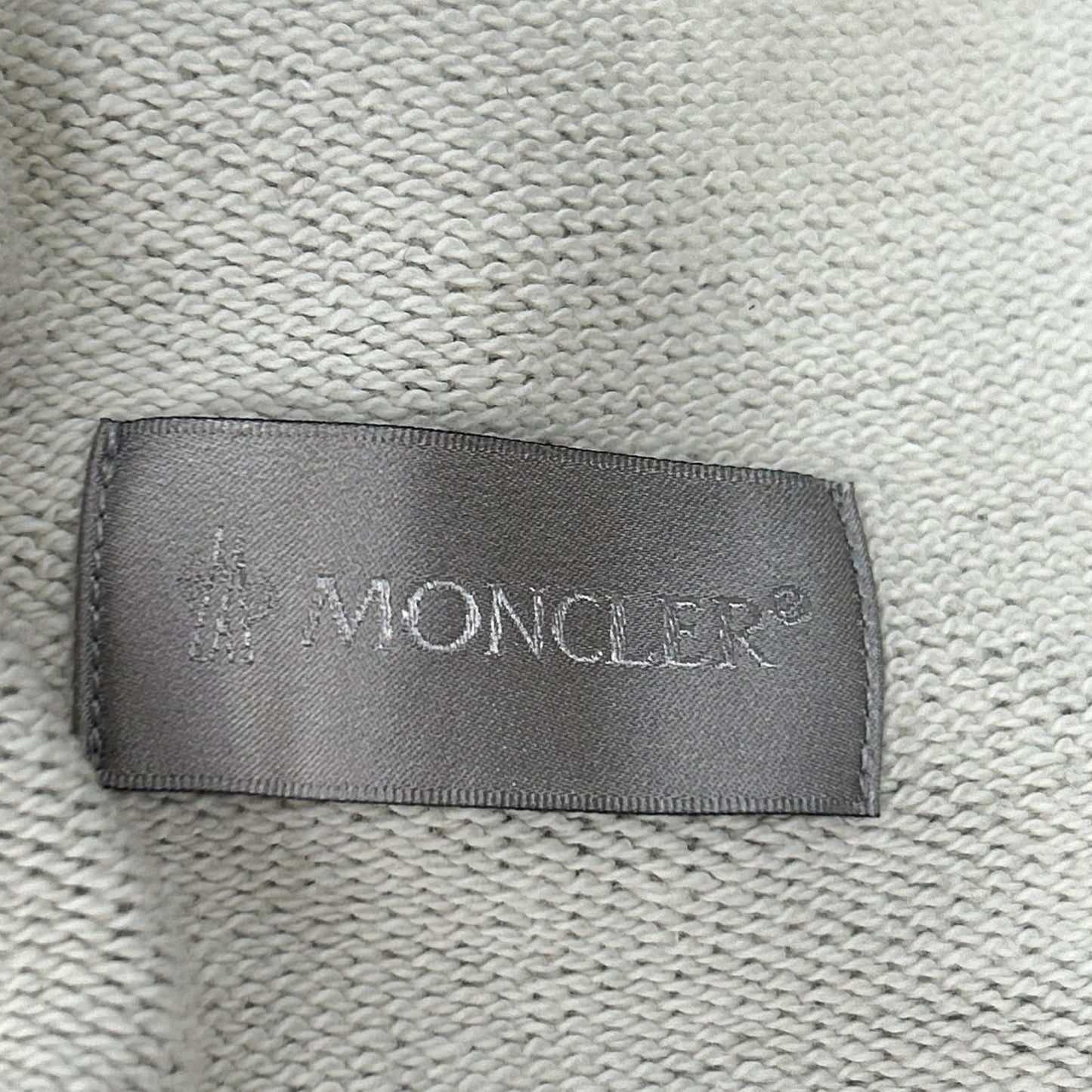 Moncler Silver Sweatshirt Shorts — view 3