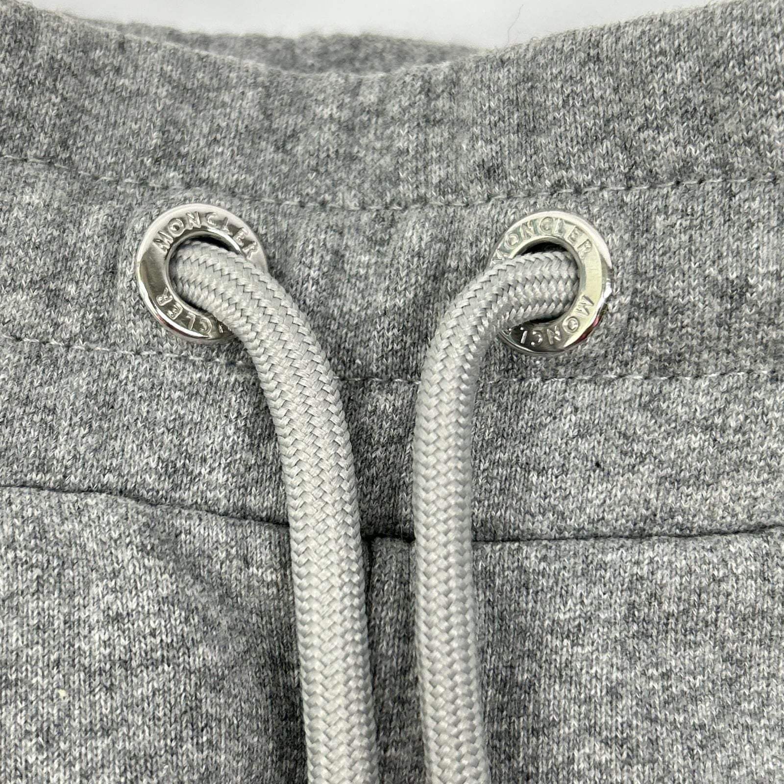Moncler Silver Sweatshirt Shorts — view 8