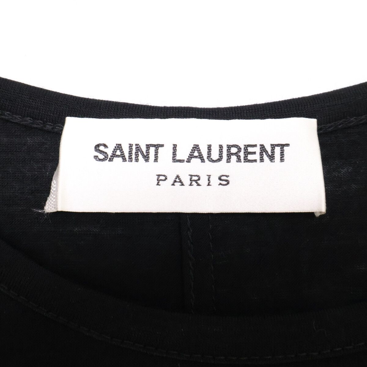 Saint Laurent Yves Wool T-Shirt Long Dress XS — view 3