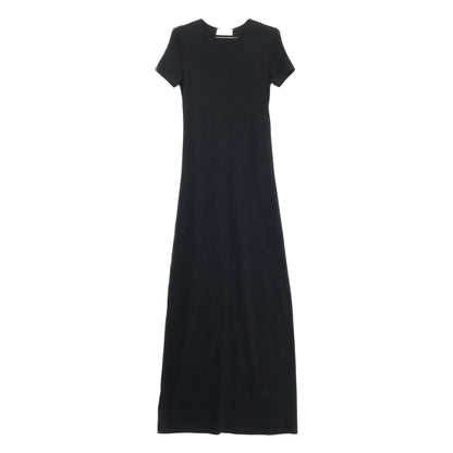 Saint Laurent Yves Wool T-Shirt Long Dress XS
