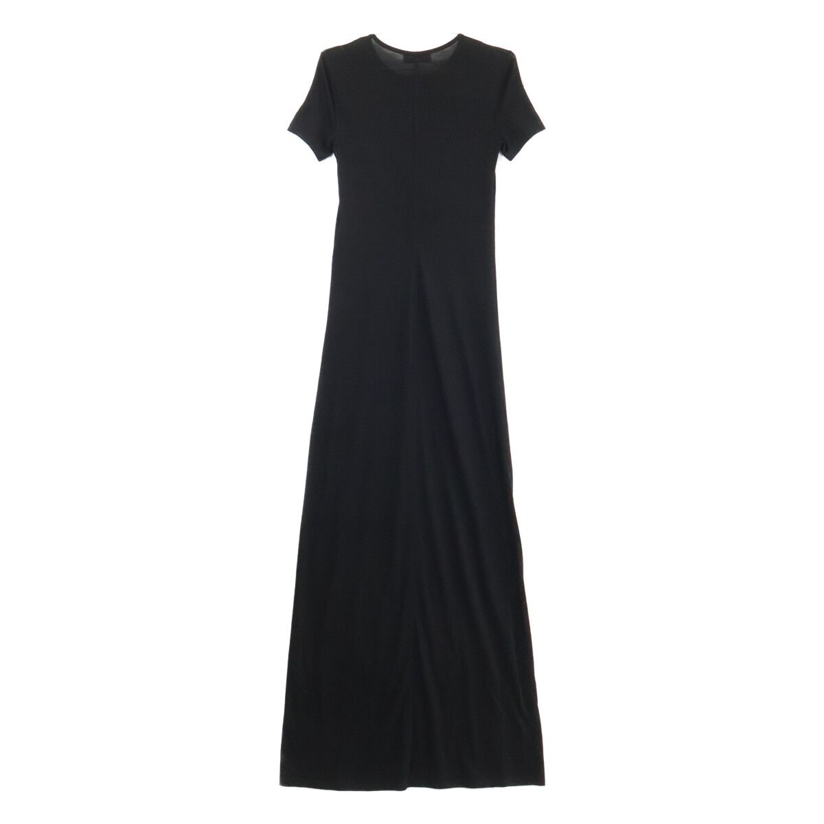 Saint Laurent Yves Wool T-Shirt Long Dress XS — view 2