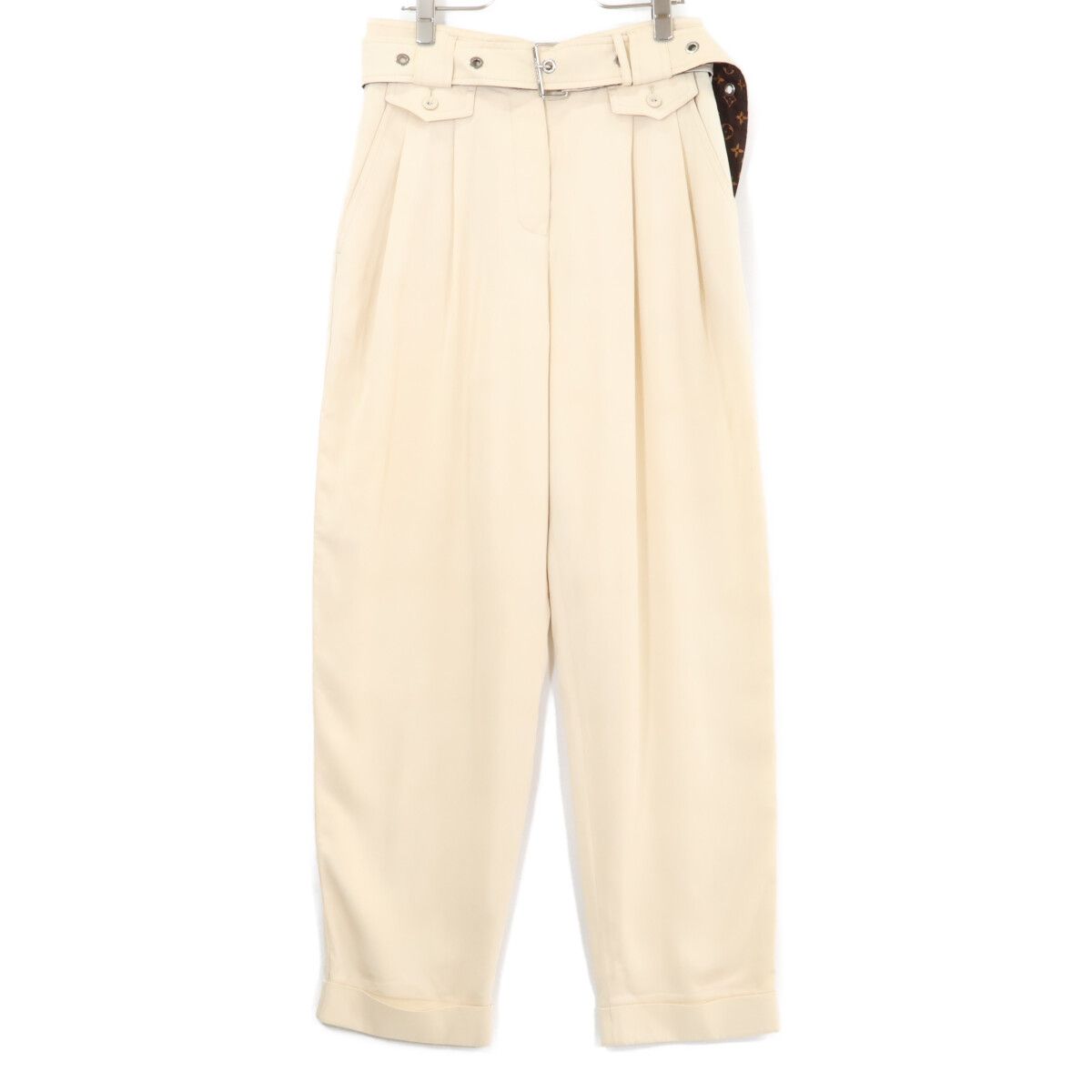 Louis Vuitton An1 Pants with Belt 2 Tucks 38