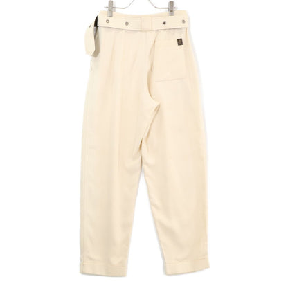 Louis Vuitton An1 Pants with Belt 2 Tucks 38 — view 2