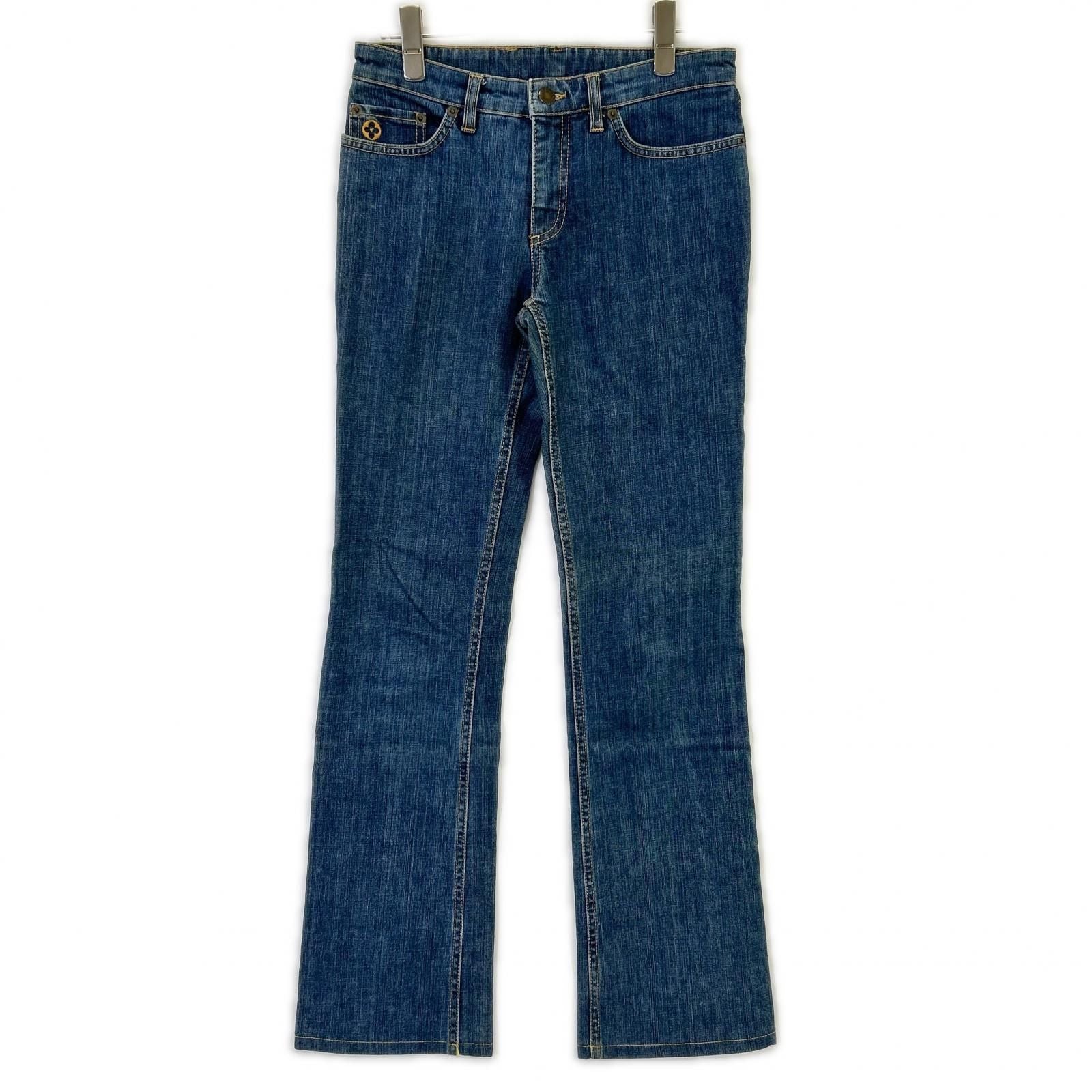 Louis Vuitton Indigo Cotton Denim Pants 34