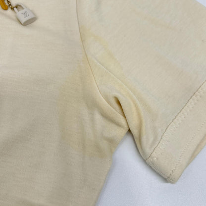 Louis Vuitton Ivory Ribbon Cotton Short Sleeve — view 5