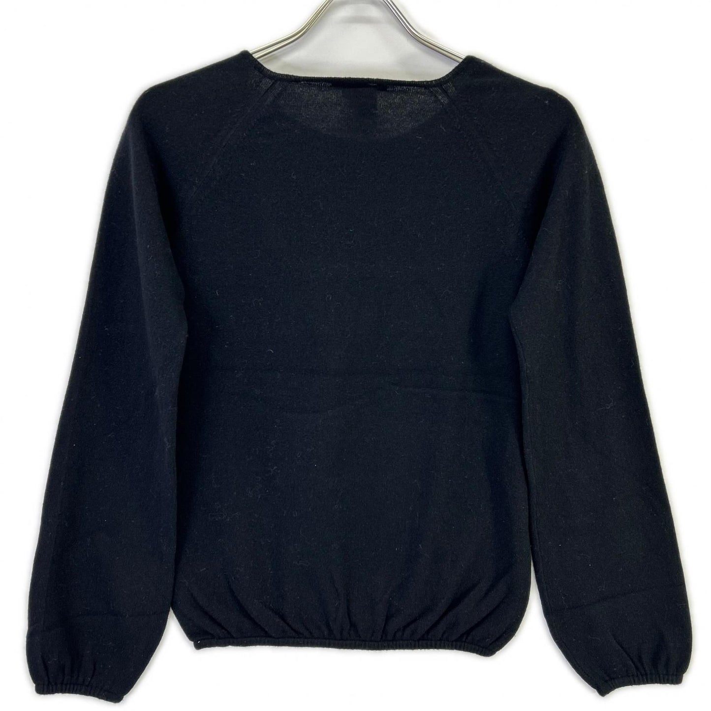 Louis Vuitton Black Cashmere Boatneck Knit Sweater — view 2