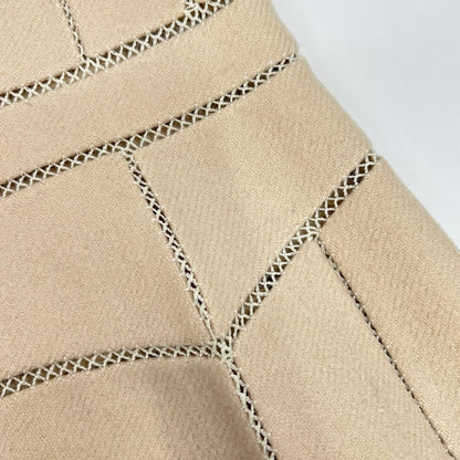 Louis Vuitton Beige Wool Mohair Cami Dress — view 8