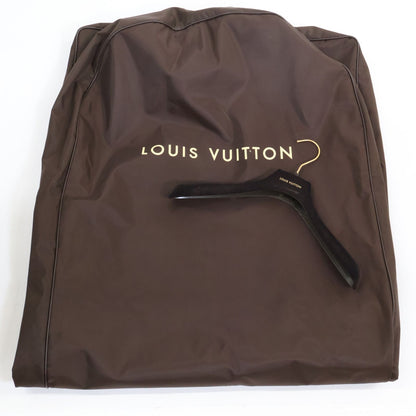 Louis Vuitton Collection Fitch Wool Check Belt Long Coat 38 — view 9