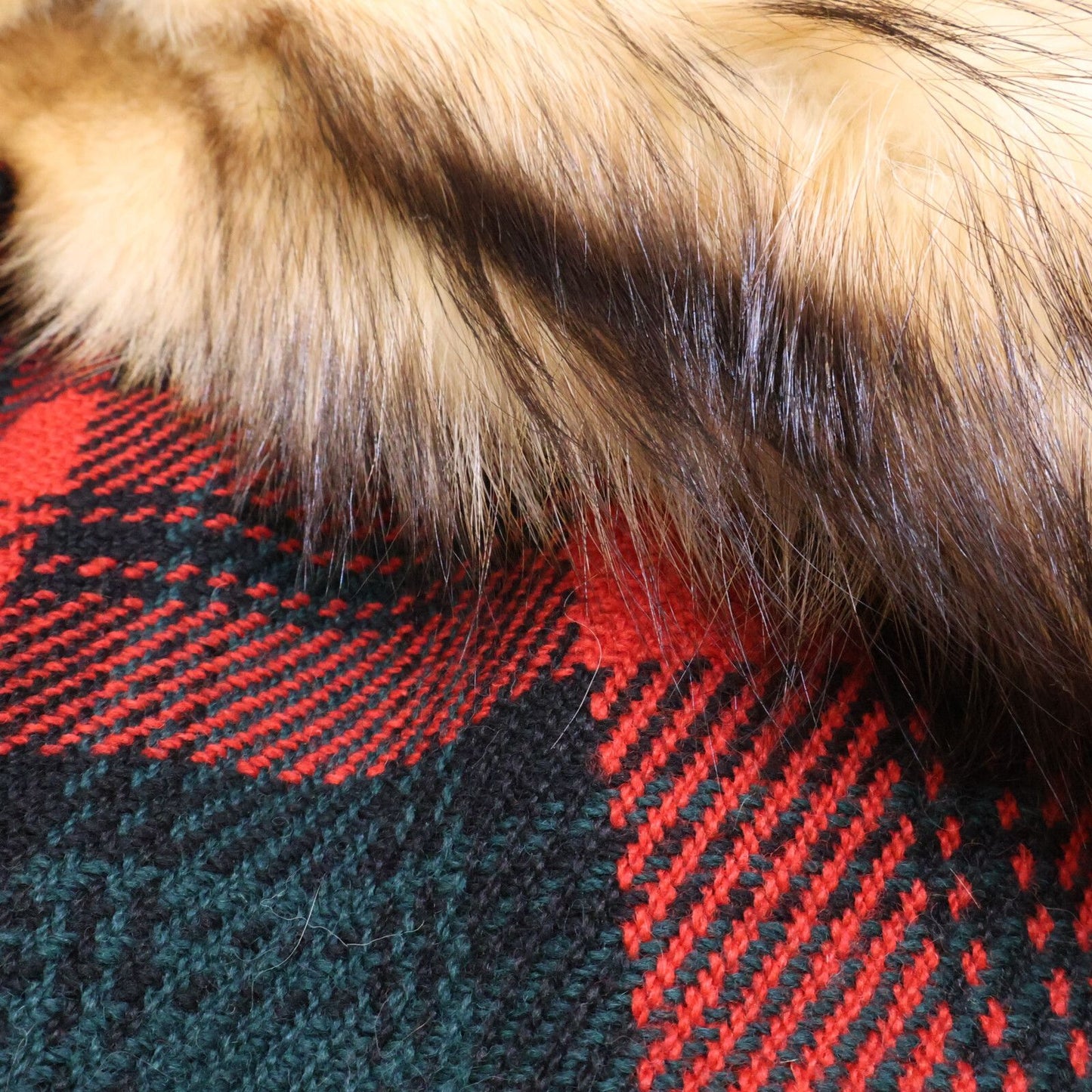 Louis Vuitton Collection Fitch Wool Check Belt Long Coat 38 — view 7