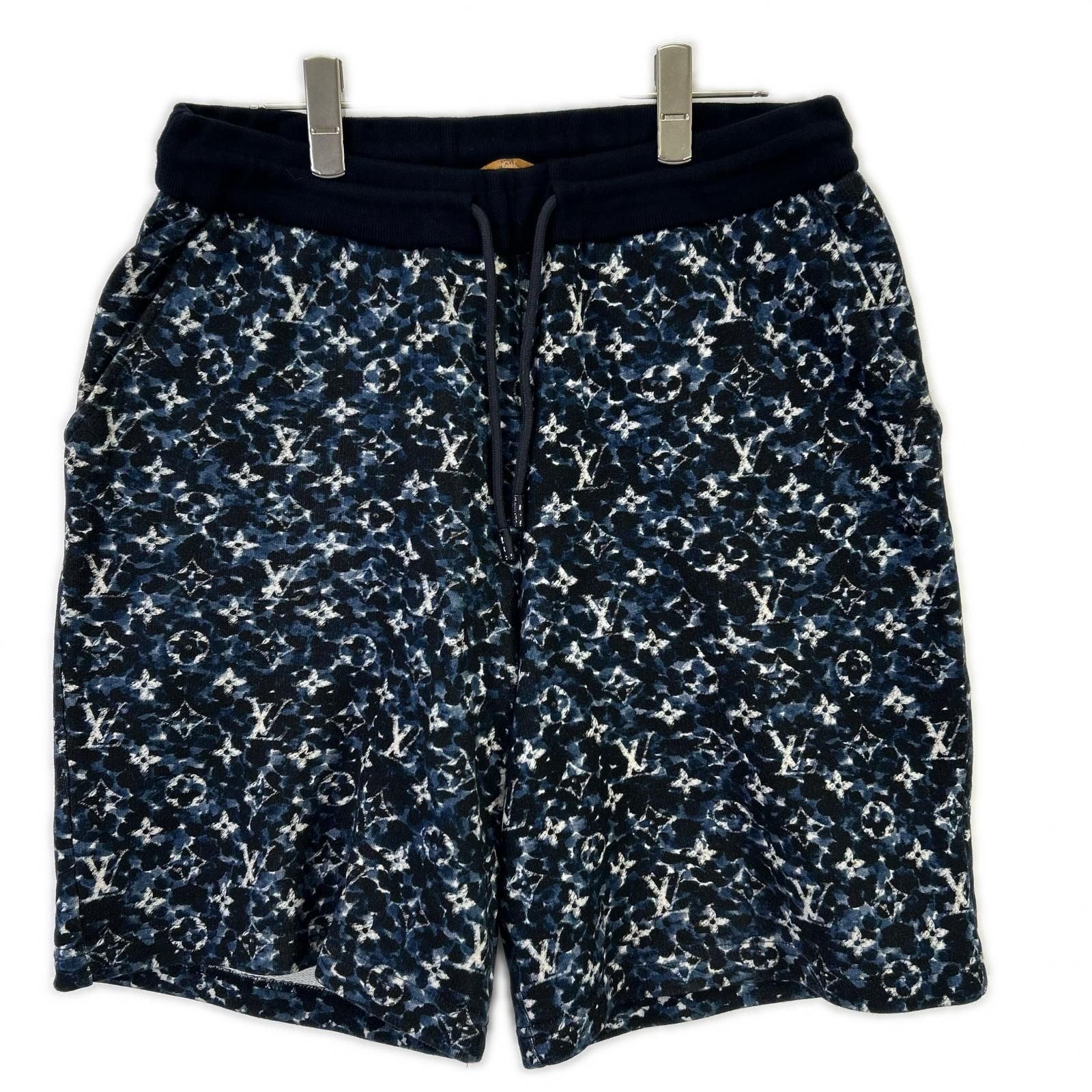Louis Vuitton Monogram Pointy Rythme Cotton Shorts XS