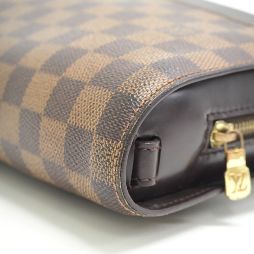 Louis Vuitton Saint Clutch Damier Second Brown — view 3