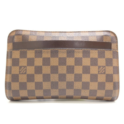 Louis Vuitton Saint Clutch Damier Second Brown