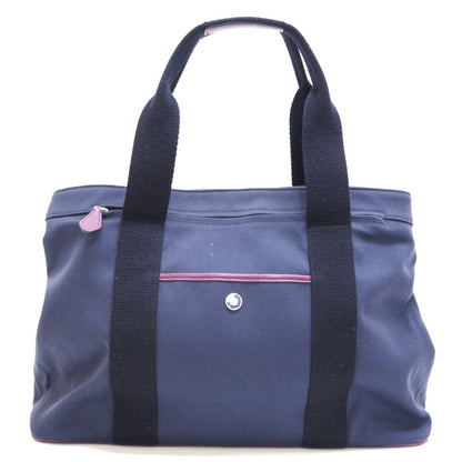 Loewe Anagram Voyager Logo Button Tote Purple