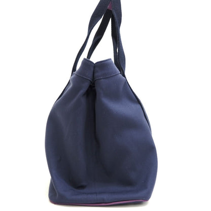 Loewe Anagram Voyager Logo Button Tote Purple — view 3