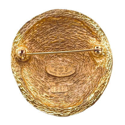 Chanel 29 CC Logo Brooch Gold — view 5