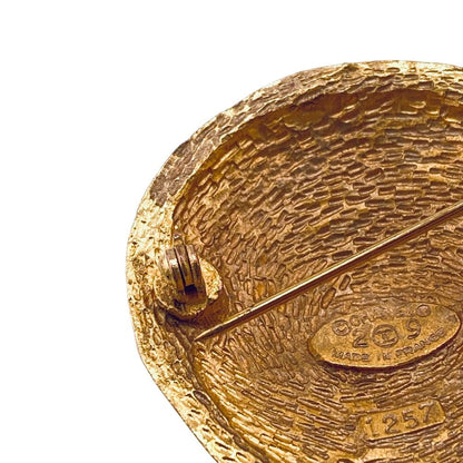 Chanel 29 CC Logo Brooch Gold — view 7