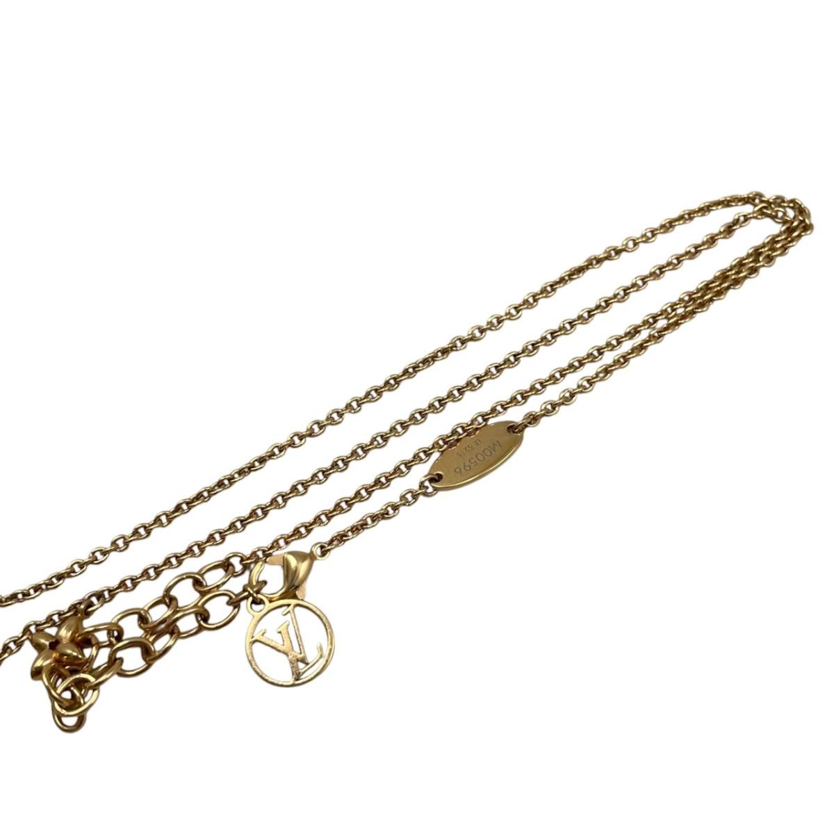 Louis Vuitton Necklace LV Iconic Monogram Flower LV Initial Strass Rhinestone — view 8