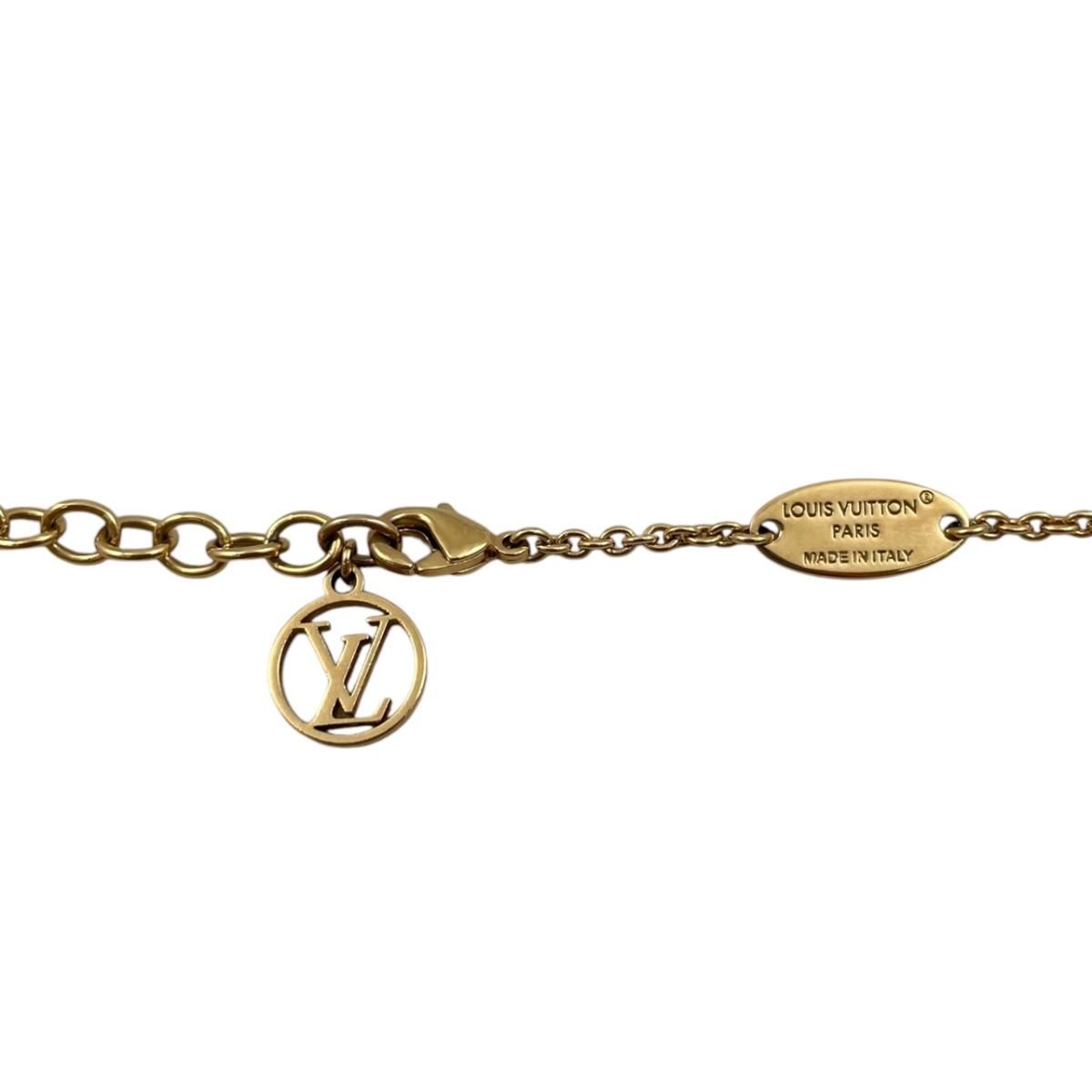 Louis Vuitton Necklace LV Iconic Monogram Flower LV Initial Strass Rhinestone — view 9