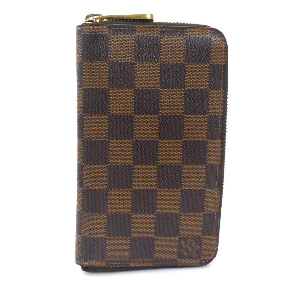 Louis Vuitton Bifold Wallet Damier Zippy Compact