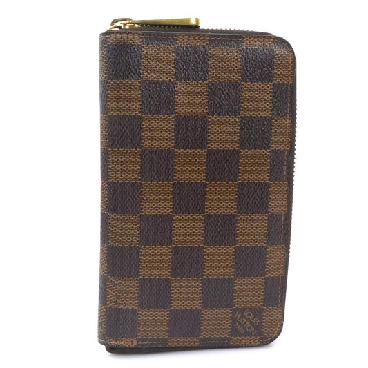 Louis Vuitton Bifold Wallet Damier Zippy Compact