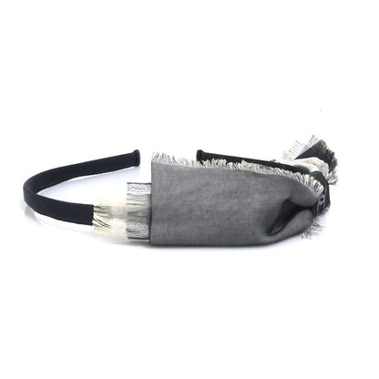Chanel Headband CC Logo Ribbon — view 2
