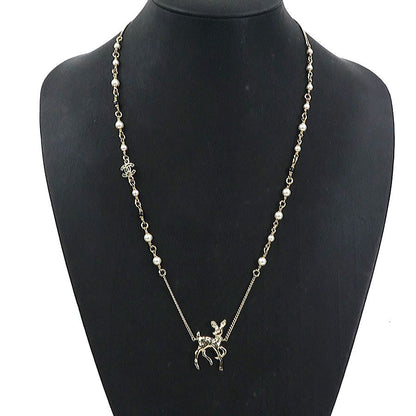 Chanel Necklace Bambi Gold — view 9