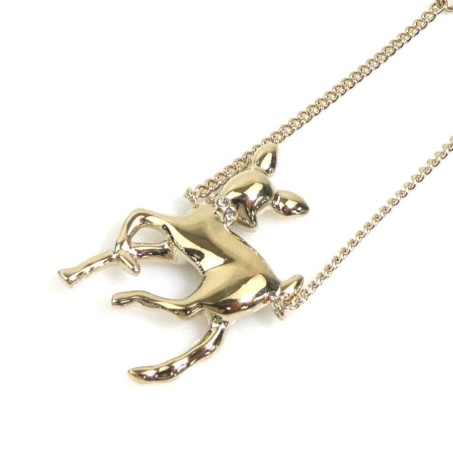 Chanel Necklace Bambi Gold — view 4