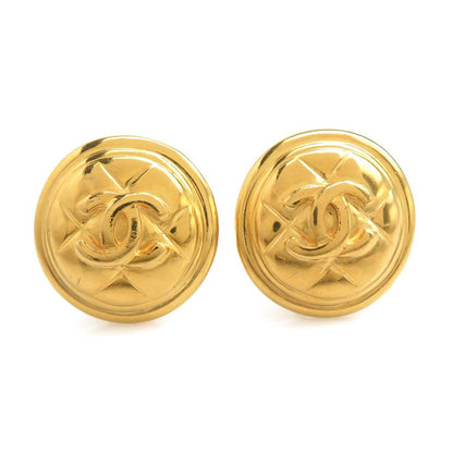 Chanel Earrings CC Logo