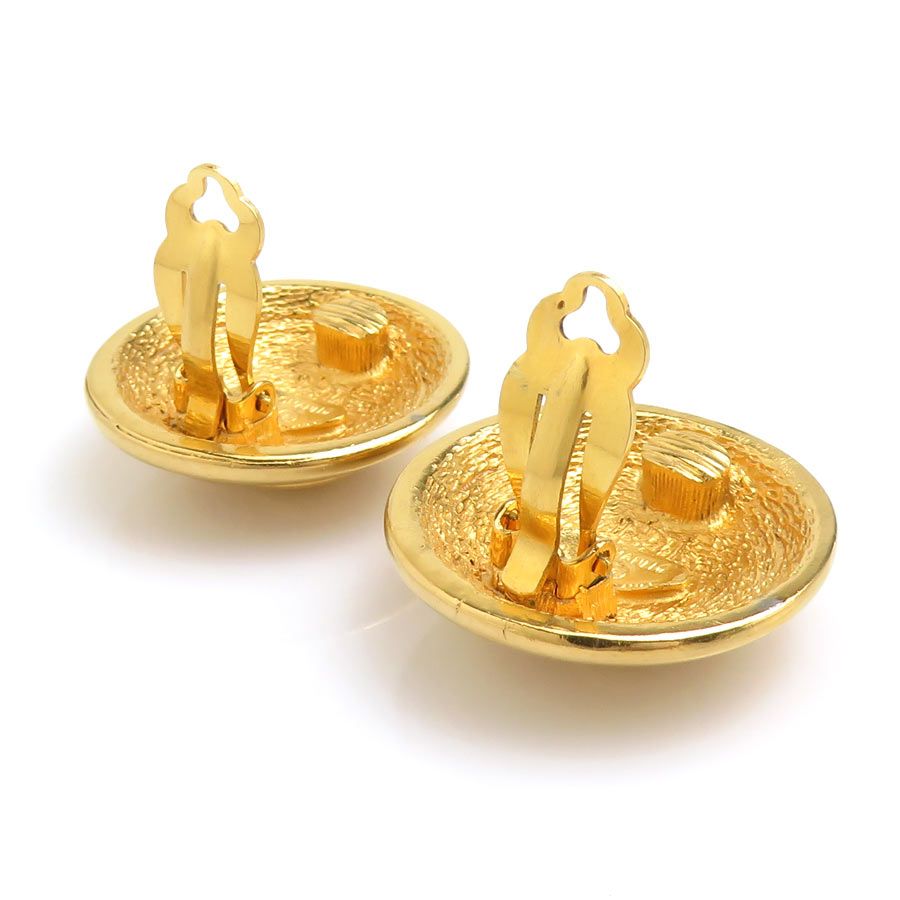 Chanel Earrings CC Logo — view 4