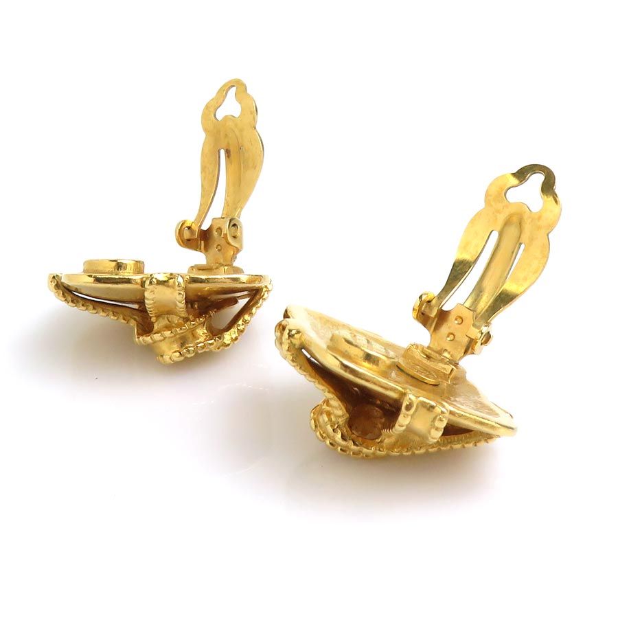 Chanel Earrings CC Logo — view 6