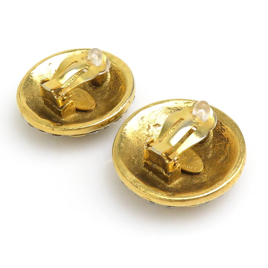 Chanel Earrings CC Logo — view 6