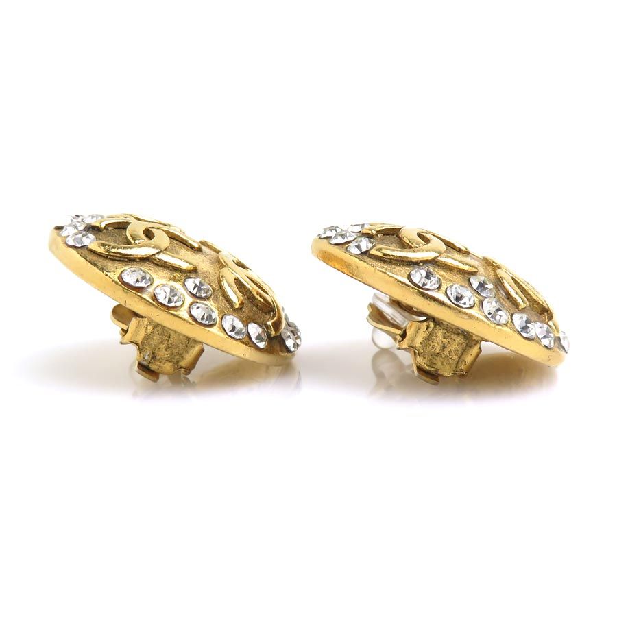 Chanel Earrings CC Logo — view 7