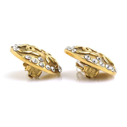 Chanel Earrings CC Logo — view 7