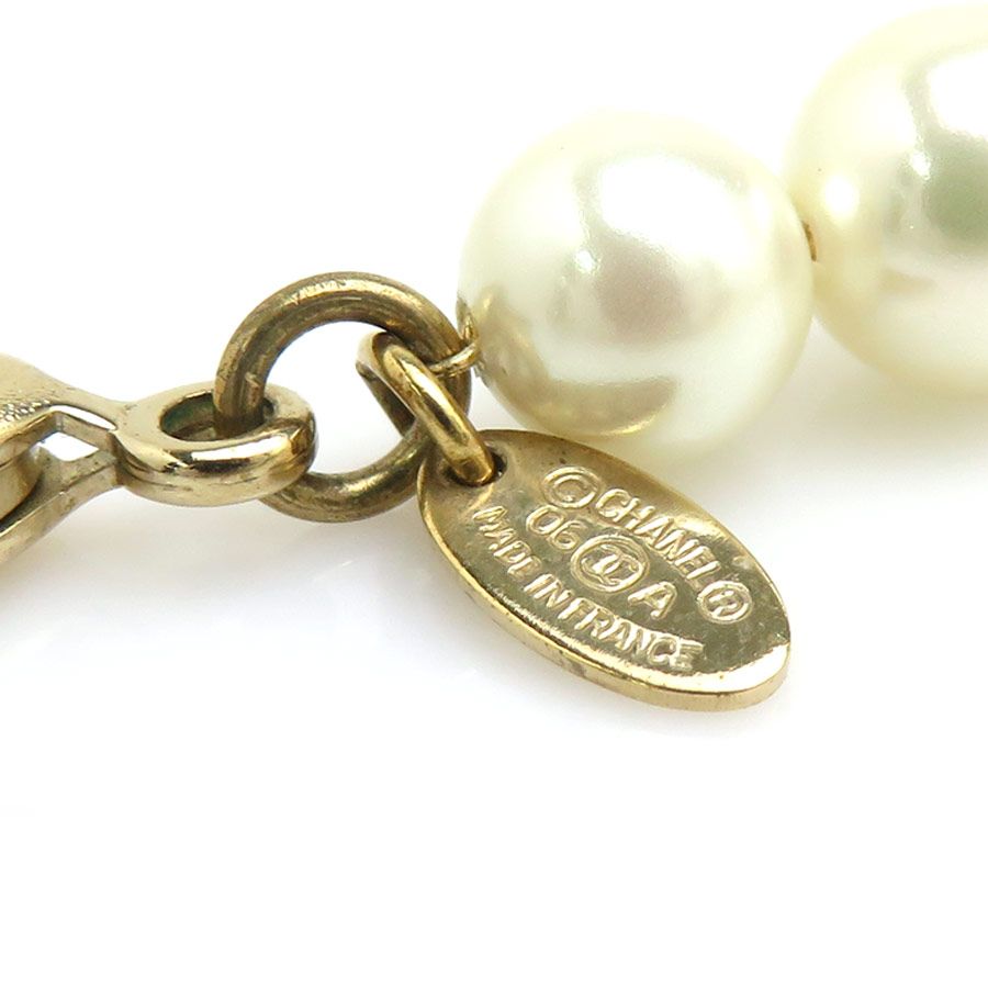 Chanel Necklace Pearls — view 9