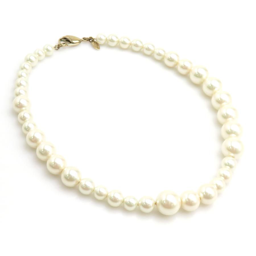 Chanel Necklace Pearls — view 2