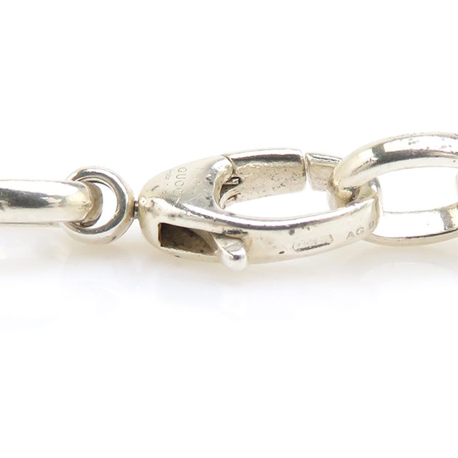 Gucci Necklace Interlocking Silver — view 7
