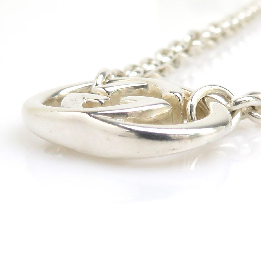 Gucci Necklace Interlocking Silver — view 4