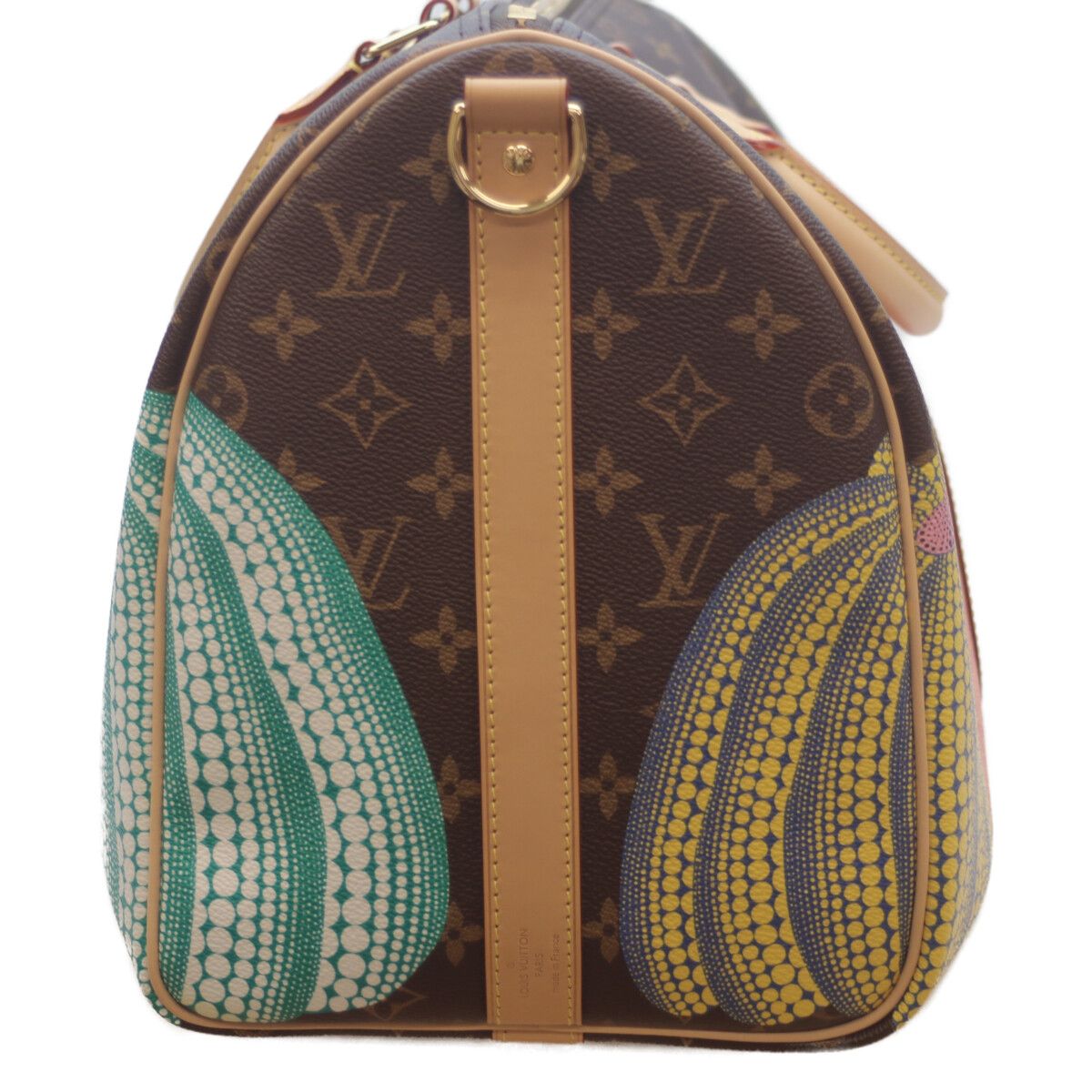 Louis Vuitton Yayoi Kusama Monogram Pumpkin Keepall Bandouliere 45 — view 4