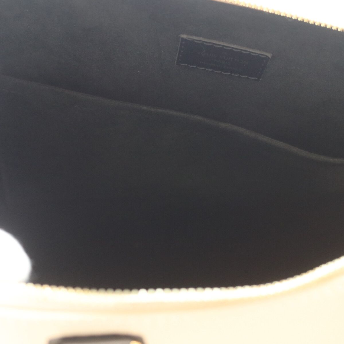 Louis Vuitton Trompe L'oeil Beige Alma GM Handbag — view 8