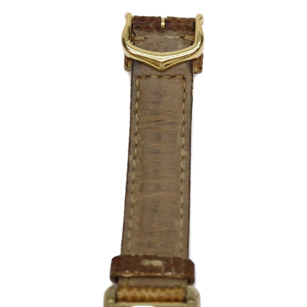 Cartier 95 925 Must Tank Vermeil SM Roman Ivory Dial Quartz Leather — view 5