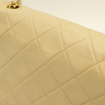 Chanel Beige Lamb Diana 25 Shoulder — view 8