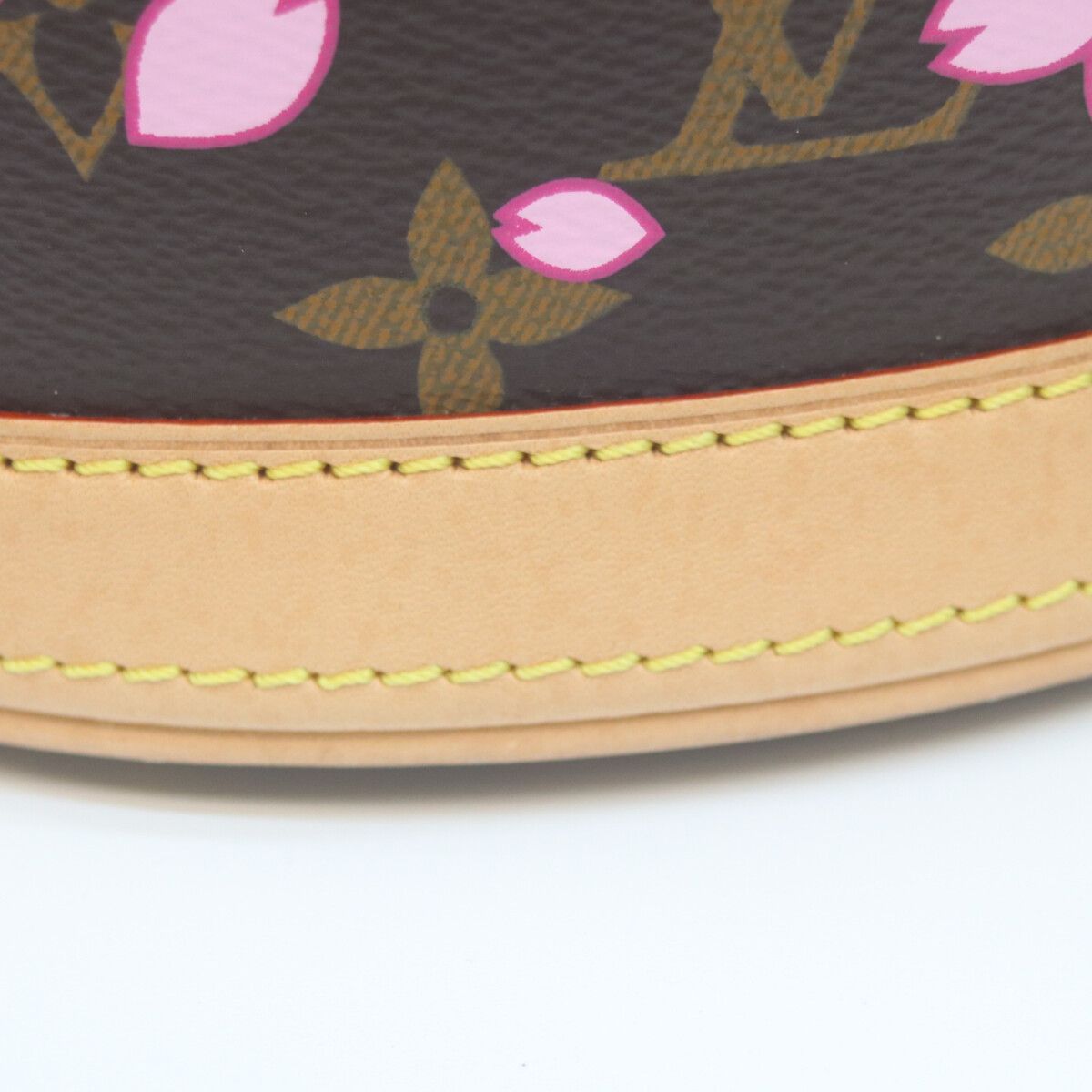 Louis Vuitton TM Takashi Murakami Monogram Cherry Blossom Nano Bucket — view 7