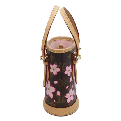 Louis Vuitton TM Takashi Murakami Monogram Cherry Blossom Nano Bucket — view 4