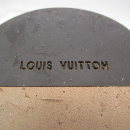 Louis Vuitton Dress Shoes Square Toe Outer Feather Lace Up Leather Black 6.5 — view 6