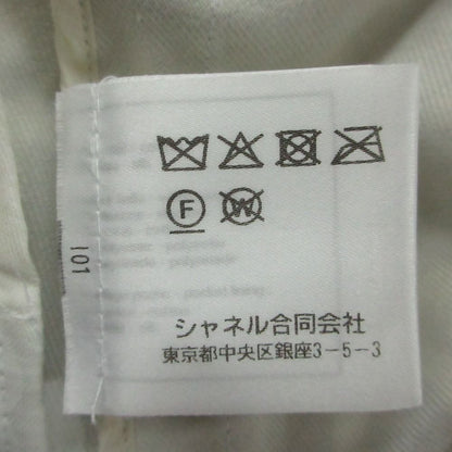 Chanel Shorts Culottes Camellia CC Logo Graphic Black 36 — view 4
