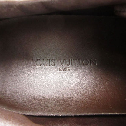 Louis Vuitton Sneakers Monogram Velcro Suede Contrast Brown — view 5