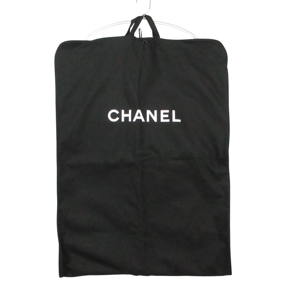 Chanel Vintage Star Coat Tweed Zip Jacket Trimmed Navy — view 9